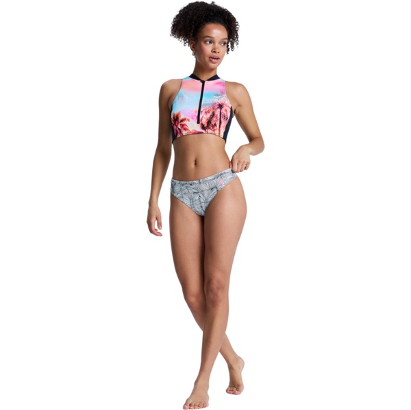 2026 Roxy Dame- Pro -surf-bikiniunderdel I Cheeky-stil ERJX405253 - Anthracite Popiscus